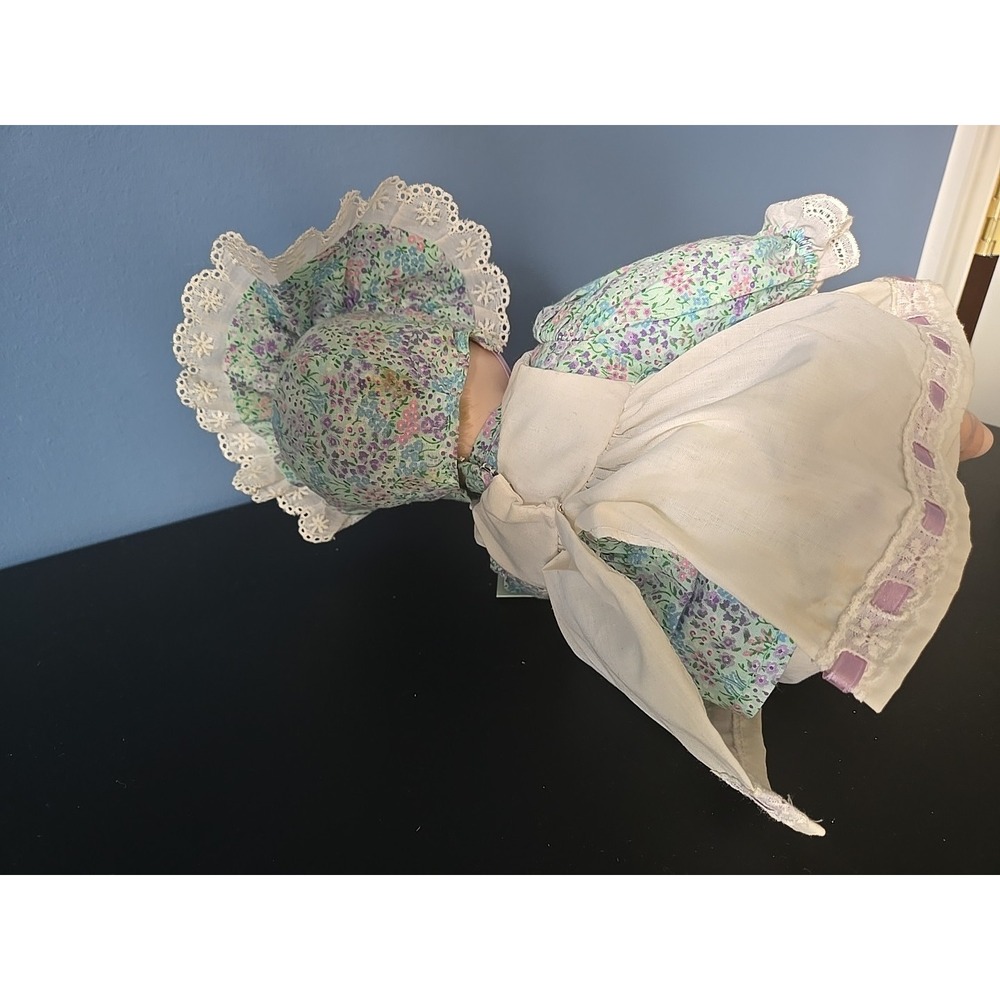 ASHTON DRAKE HOLLY HUNT BONNET BABIES PORCELAIN DOLL 1991 "I LOVE GRANDMA". - Picture 7 of 7